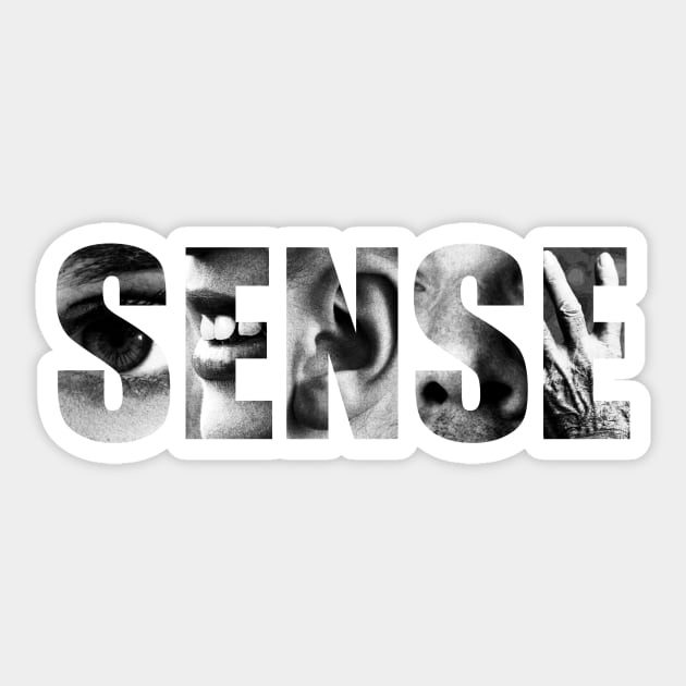 Sense (White Background) Sticker by beatrizxe